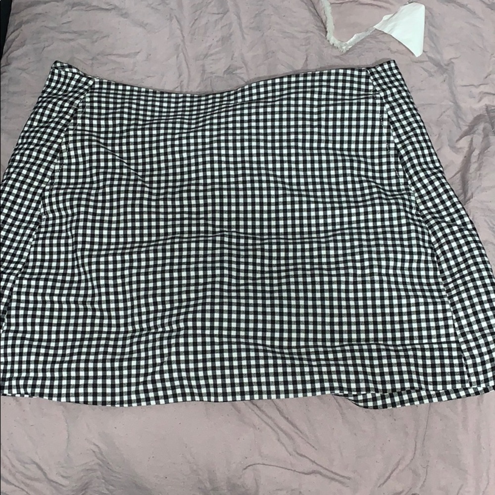 Urban outfitters Gingham Plaid Skirt